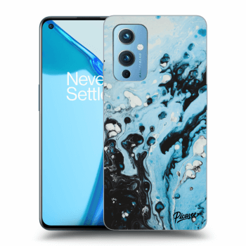 Szilikon tok erre a típusra OnePlus 9 - Organic blue