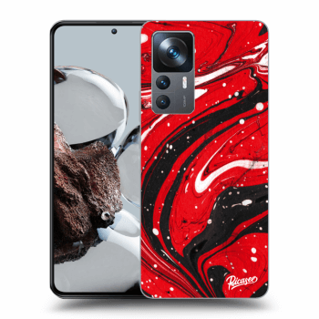 Szilikon tok erre a típusra Xiaomi 12T - Red black