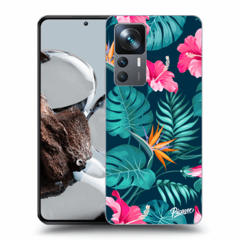 Szilikon tok erre a típusra Xiaomi 12T - Pink Monstera