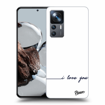 Picasee ULTIMATE CASE Xiaomi 12T - készülékre - I love you