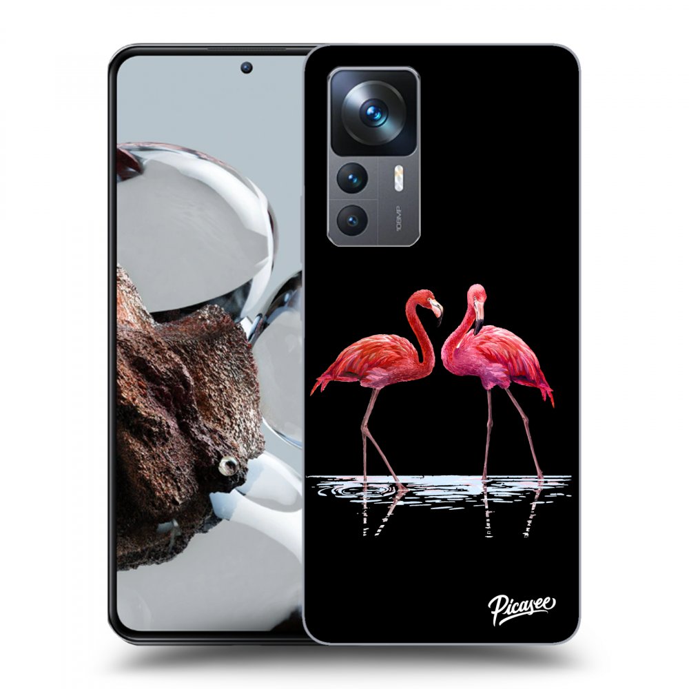 Picasee ULTIMATE CASE Xiaomi 12T Pro - készülékre - Flamingos couple
