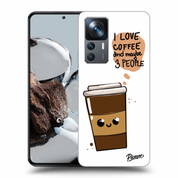 Szilikon tok erre a típusra Xiaomi 12T Pro - Cute coffee