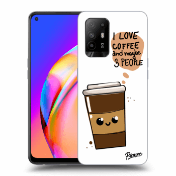 Szilikon tok erre a típusra OPPO A94 5G - Cute coffee