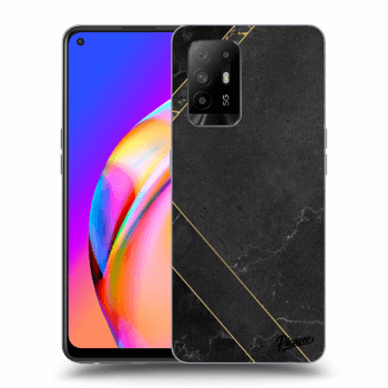 Szilikon tok erre a típusra OPPO A94 5G - Black tile