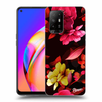 Szilikon tok erre a típusra OPPO A94 5G - Dark Peonny