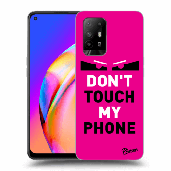Szilikon tok erre a típusra OPPO A94 5G - Shadow Eye - Pink