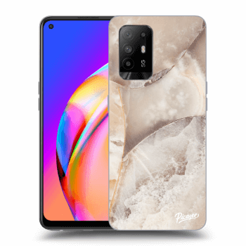 Szilikon tok erre a típusra OPPO A94 5G - Cream marble