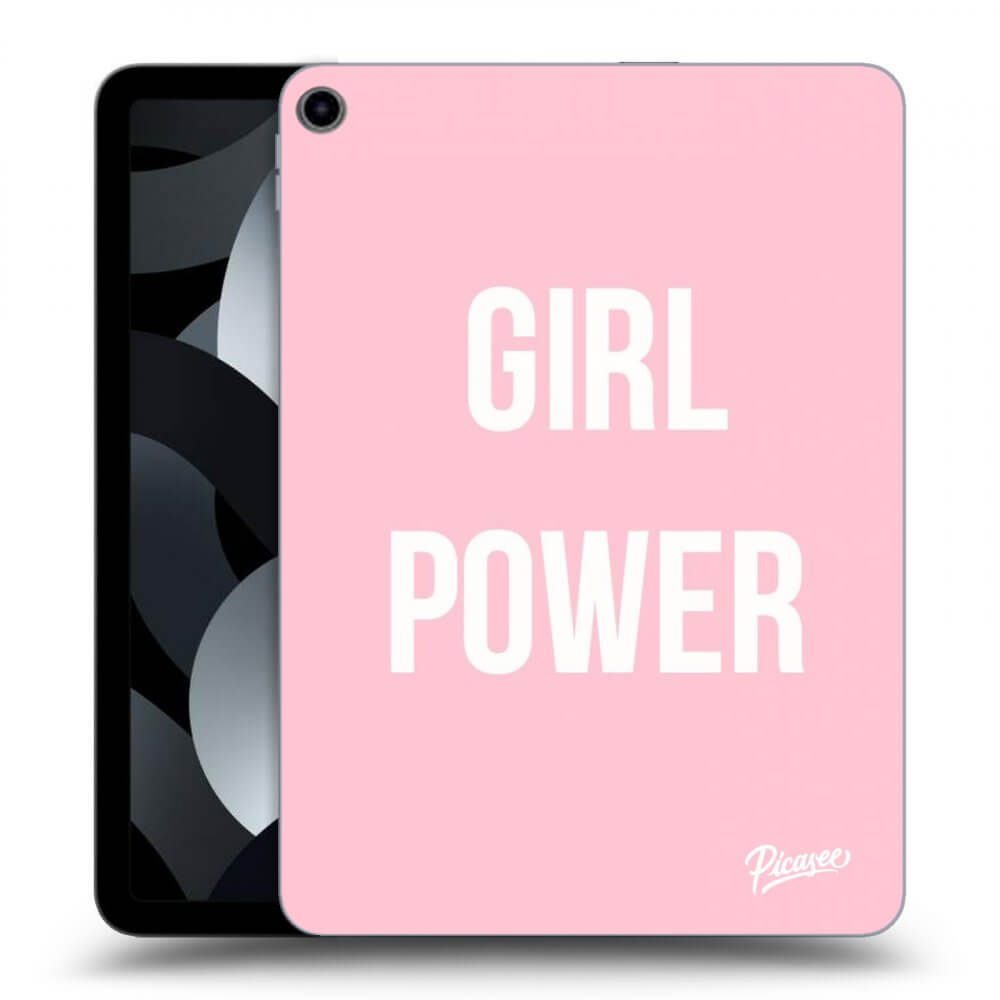 Picasee fekete szilikon tok az alábbi táblagépre Apple iPad 10,9" 2022 (10.generace) - Girl power