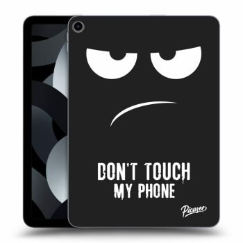 Picasee fekete szilikon tok az alábbi táblagépre Apple iPad 10,9" 2022 (10.generace) - Don't Touch My Phone