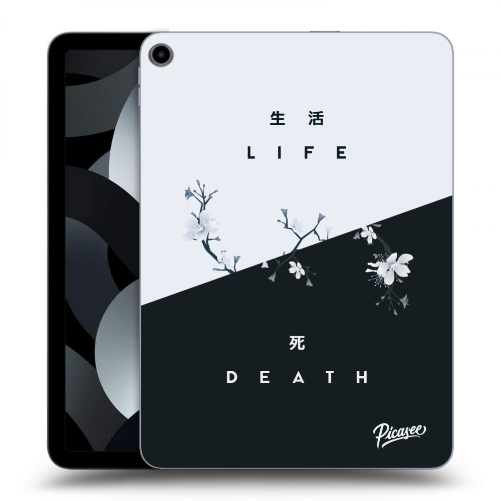 Picasee fekete szilikon tok az alábbi táblagépre Apple iPad 10,9" 2022 (10.generace) - Life - Death