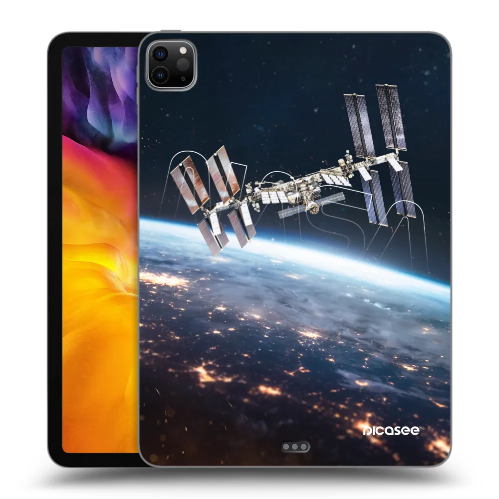 Picasee fekete szilikon tok az alábbi táblagépre Apple iPad Pro 11" 2022 M2 (4.generace) - Station