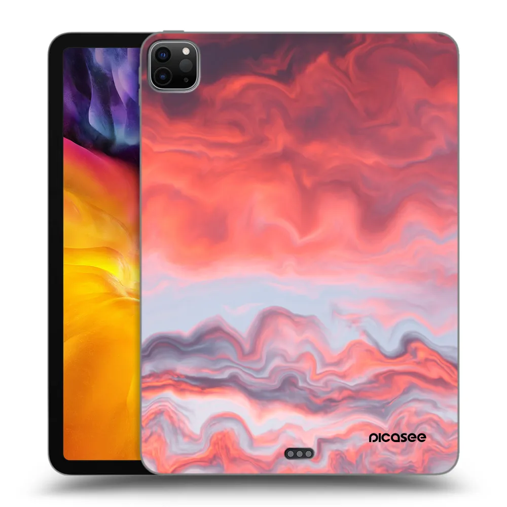 Picasee fekete szilikon tok az alábbi táblagépre Apple iPad Pro 11" 2022 M2 (4.generace) - Sunset