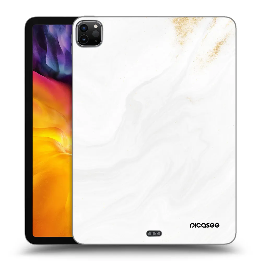 Picasee fekete szilikon tok az alábbi táblagépre Apple iPad Pro 11" 2022 M2 (4.generace) - White