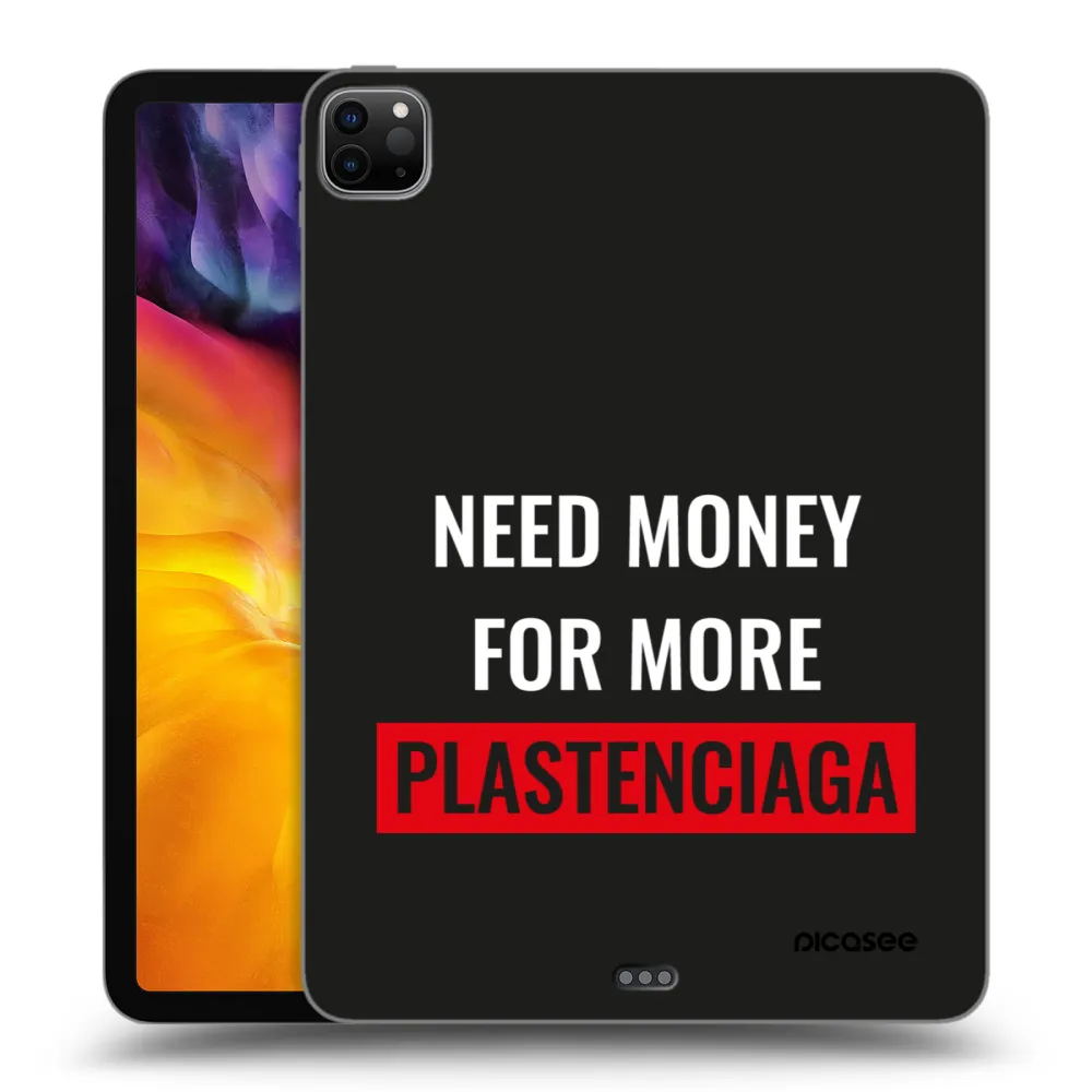 Picasee fekete szilikon tok az alábbi táblagépre Apple iPad Pro 11" 2022 M2 (4.generace) - More PLASTENCIAGA