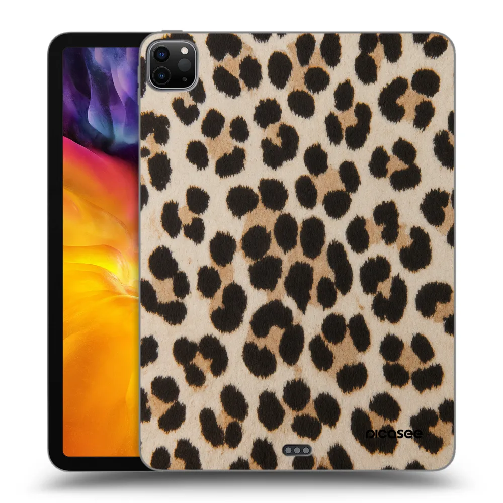 Picasee fekete szilikon tok az alábbi táblagépre Apple iPad Pro 11" 2022 M2 (4.generace) - Brown Tiger