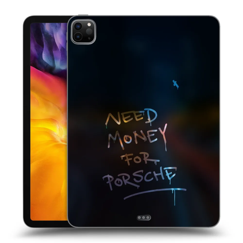 Picasee fekete szilikon tok az alábbi táblagépre Apple iPad Pro 11" 2022 M2 (4.generace) - Neon Nights