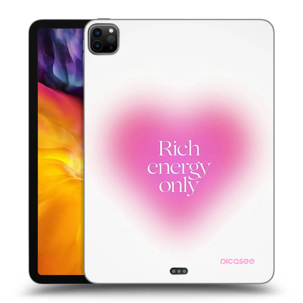 Picasee fekete szilikon tok az alábbi táblagépre Apple iPad Pro 11" 2022 M2 (4.generace) - Rich Energy