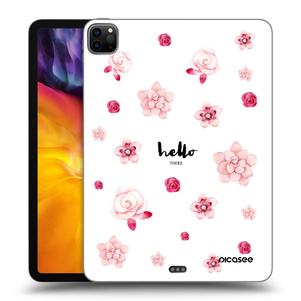 Picasee fekete szilikon tok az alábbi táblagépre Apple iPad Pro 11" 2022 M2 (4.generace) - Hello there