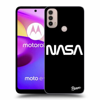 Picasee fekete szilikon tok az alábbi mobiltelefonokra Motorola Moto E40 - NASA Basic