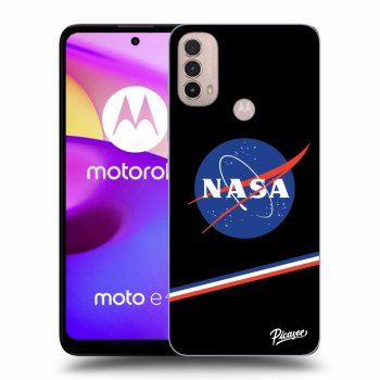 Picasee fekete szilikon tok az alábbi mobiltelefonokra Motorola Moto E40 - NASA Original