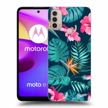 Tok az alábbi mobiltelefonokra Motorola Moto E40 - Pink Monstera
