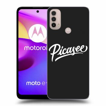 Tok az alábbi mobiltelefonokra Motorola Moto E40 - Picasee - White