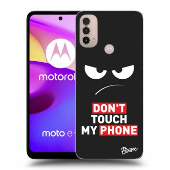 Tok az alábbi mobiltelefonokra Motorola Moto E40 - Angry Eyes - Transparent