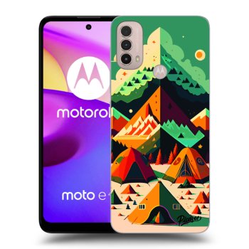 Picasee fekete szilikon tok az alábbi mobiltelefonokra Motorola Moto E40 - Alaska