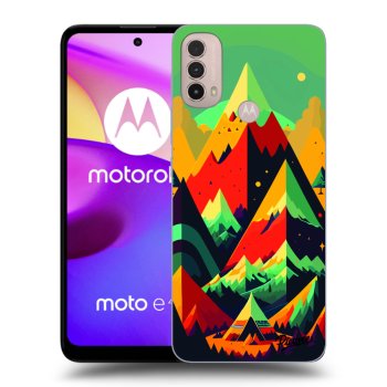 Picasee fekete szilikon tok az alábbi mobiltelefonokra Motorola Moto E40 - Toronto