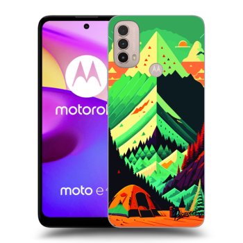 Picasee fekete szilikon tok az alábbi mobiltelefonokra Motorola Moto E40 - Whistler