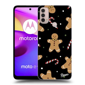 Picasee fekete szilikon tok az alábbi mobiltelefonokra Motorola Moto E40 - Gingerbread