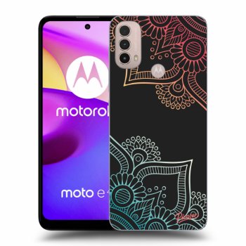 Tok az alábbi mobiltelefonokra Motorola Moto E40 - Flowers pattern