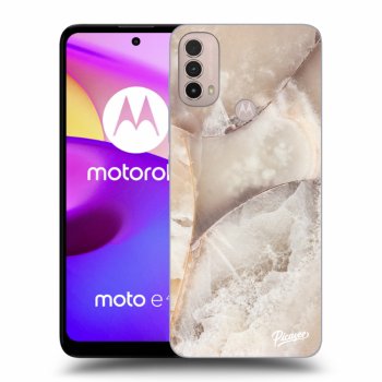 Tok az alábbi mobiltelefonokra Motorola Moto E40 - Cream marble