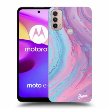 Tok az alábbi mobiltelefonokra Motorola Moto E40 - Pink liquid