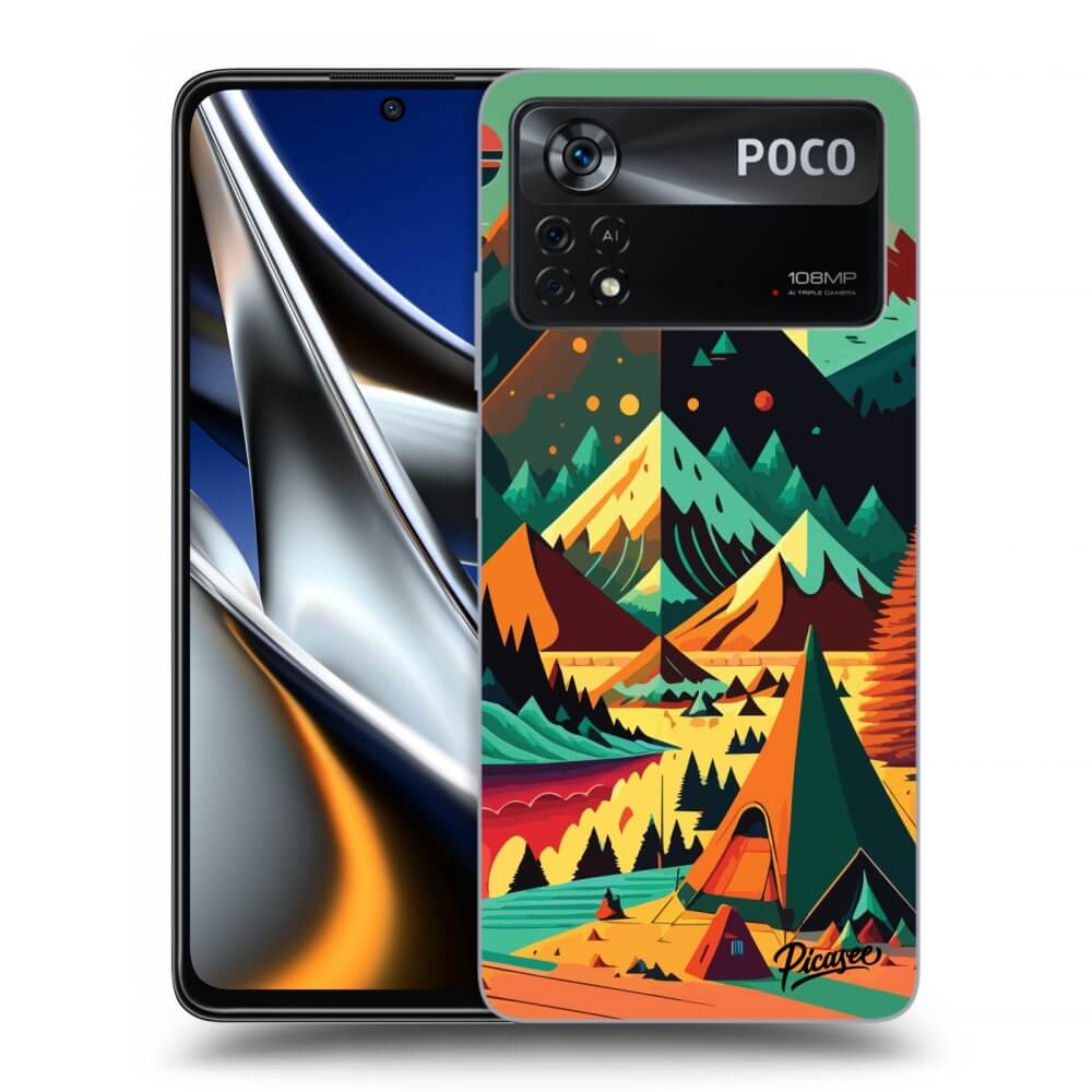 Picasee fekete szilikon tok az alábbi mobiltelefonokra Xiaomi Poco M4 Pro - Colorado