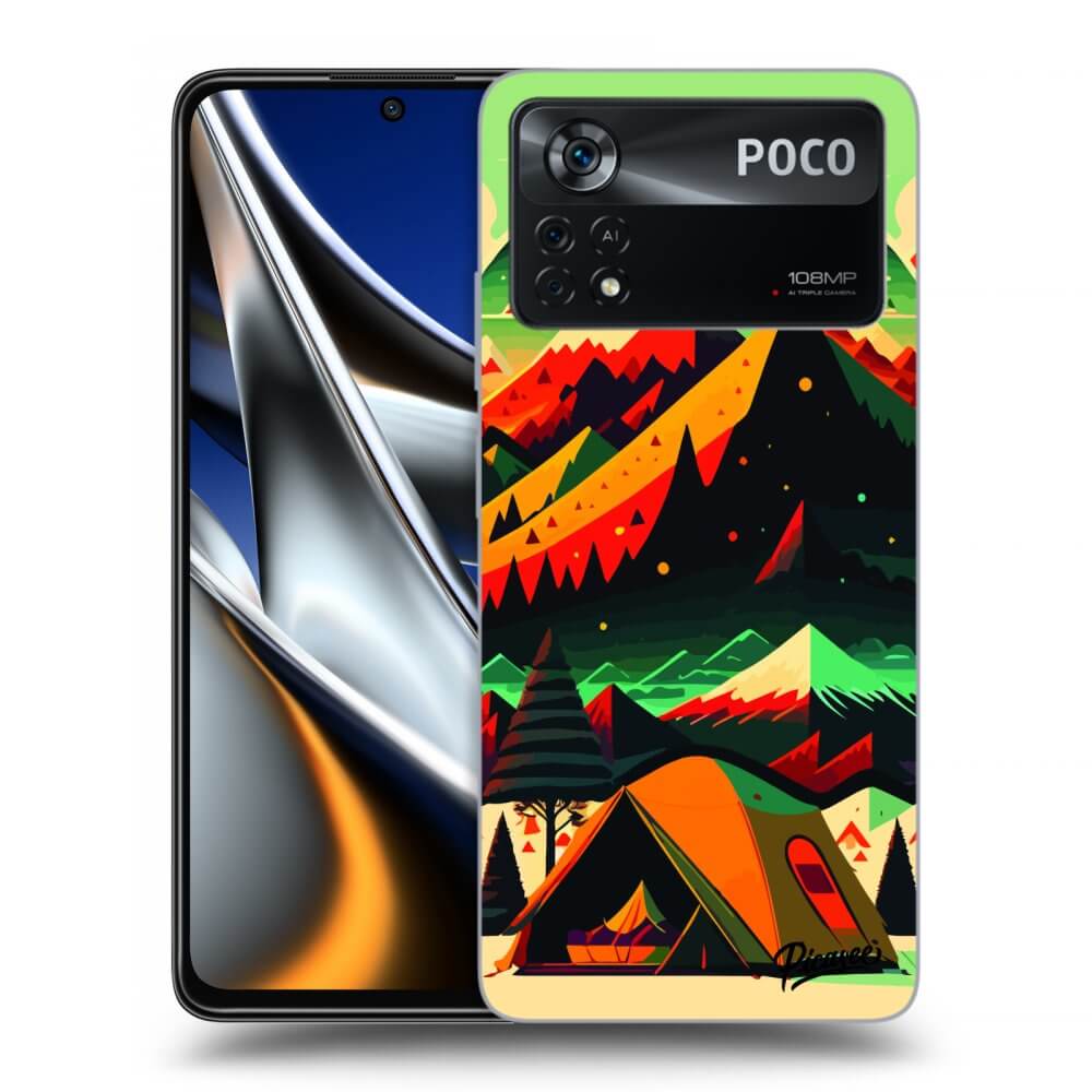 Picasee fekete szilikon tok az alábbi mobiltelefonokra Xiaomi Poco M4 Pro - Montreal