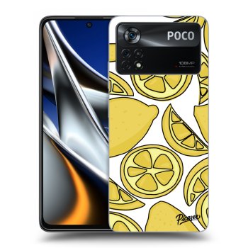 Szilikon tok erre a típusra Xiaomi Poco M4 Pro - Lemon