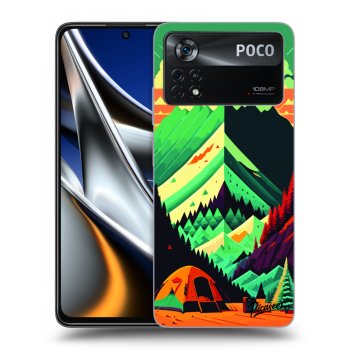 Picasee fekete szilikon tok az alábbi mobiltelefonokra Xiaomi Poco M4 Pro - Whistler