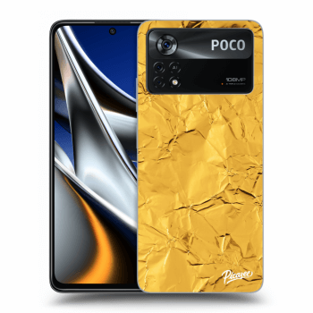 Szilikon tok erre a típusra Xiaomi Poco M4 Pro - Gold