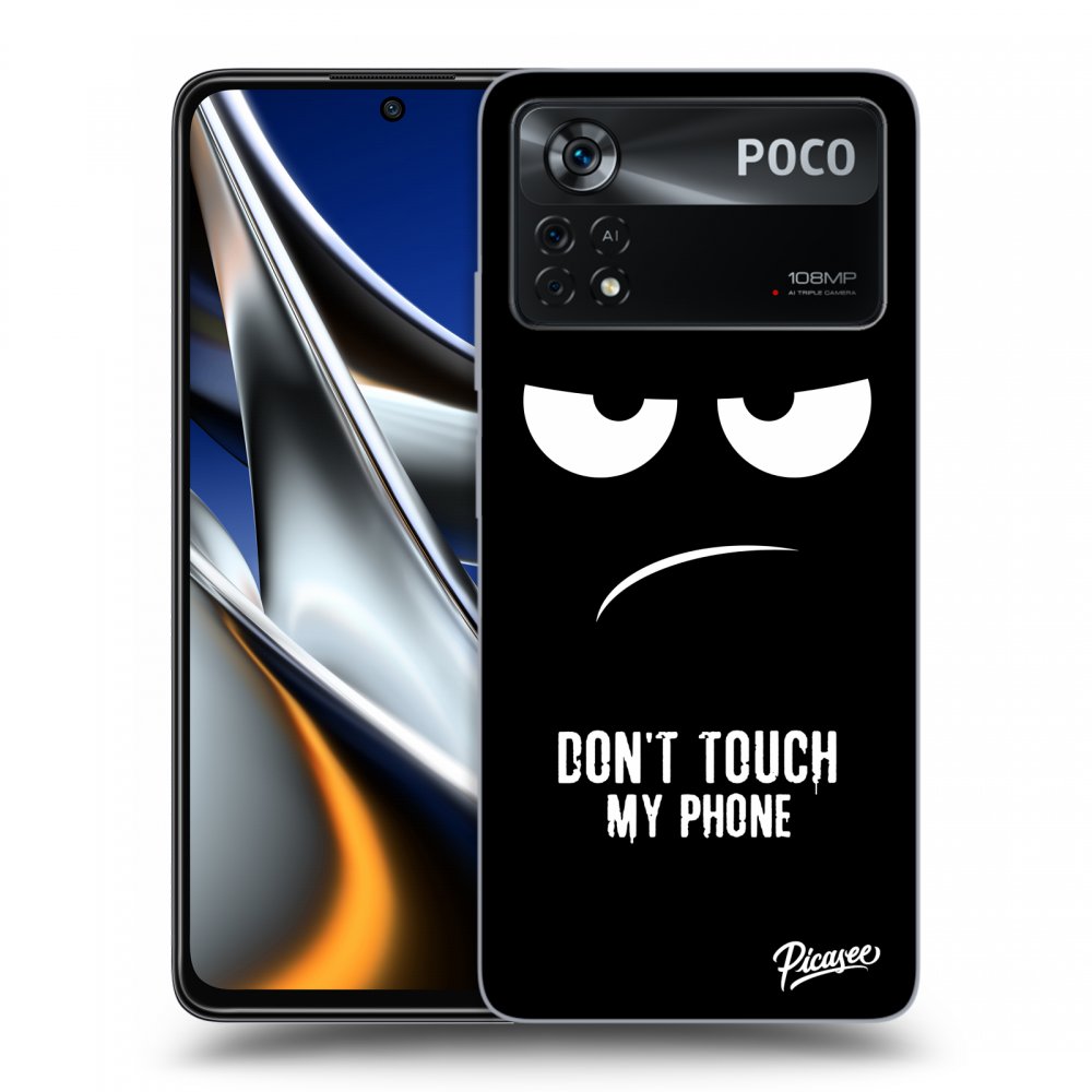 Picasee ULTIMATE CASE Xiaomi Poco M4 Pro - készülékre - Don't Touch My Phone