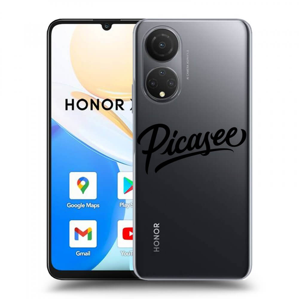 Picasee átlátszó szilikon tok az alábbi mobiltelefonokra Honor X7 - Picasee - black