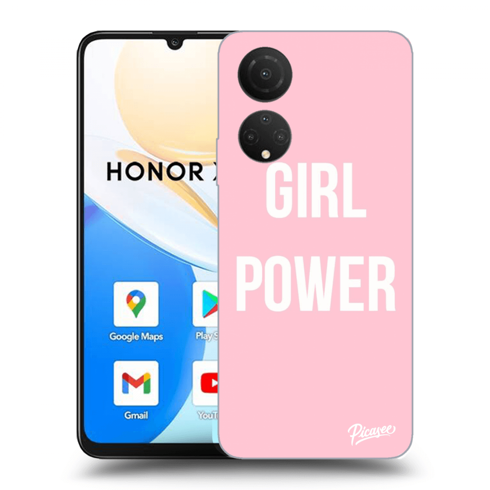 Picasee átlátszó szilikon tok az alábbi mobiltelefonokra Honor X7 - Girl power