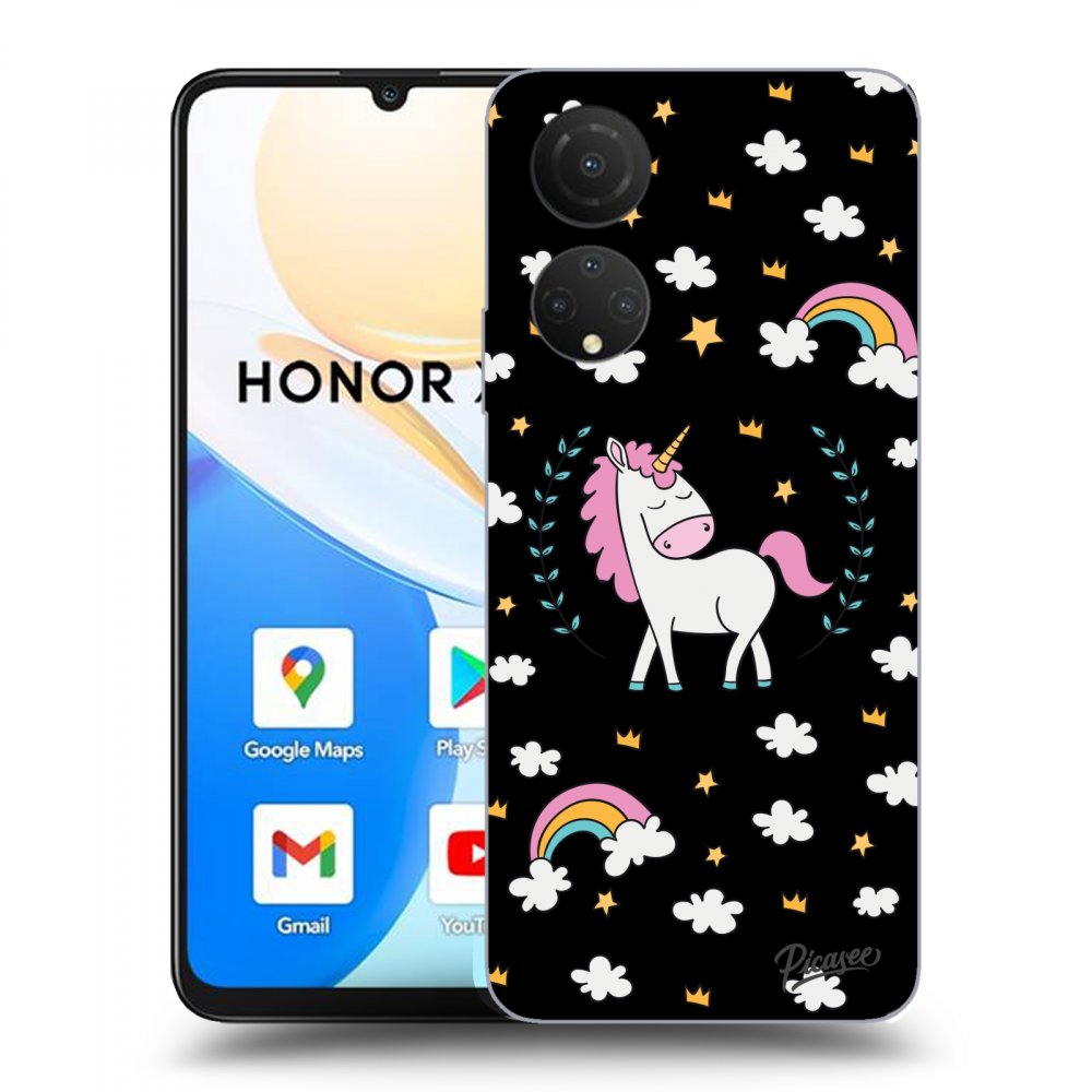 Picasee ULTIMATE CASE Honor X7 - készülékre - Unicorn star heaven