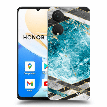 Szilikon tok erre a típusra Honor X7 - Blue geometry