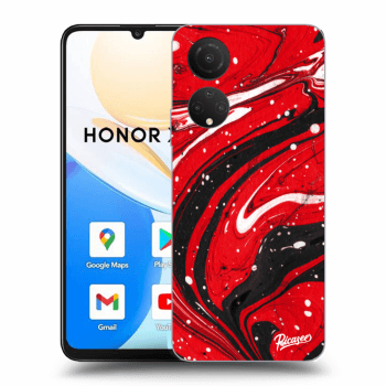 Szilikon tok erre a típusra Honor X7 - Red black