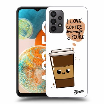 Szilikon tok erre a típusra Samsung Galaxy A23 A235F 4G - Cute coffee