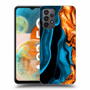 Szilikon tok erre a típusra Samsung Galaxy A23 - Gold blue