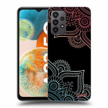 Szilikon tok erre a típusra Samsung Galaxy A23 A235F 4G - Flowers pattern