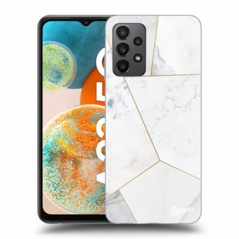 Szilikon tok erre a típusra Samsung Galaxy A23 5G - White tile