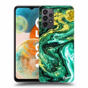 Szilikon tok erre a típusra Samsung Galaxy A23 5G - Green Gold